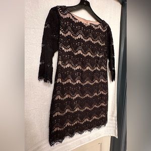 Jessica Howard Black Lace Dress